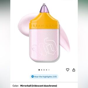 NWT- Urban Decay Bond Luminizer (Shade: Mirrorball) Highlighter Bronzer 1fl oz